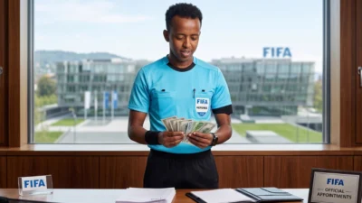 Somali FIFA Referee Receives Financial Dues Despite Not Officiating Any Matches