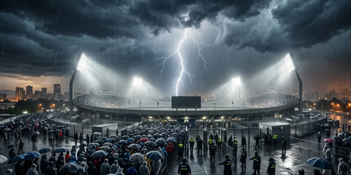 Urgent Warnings Ahead of Kickoff: Heavy Rain, Thunderstorms and Security Concerns Cloud World Cup 2026 Opening Match 🌧️⚡🏟️