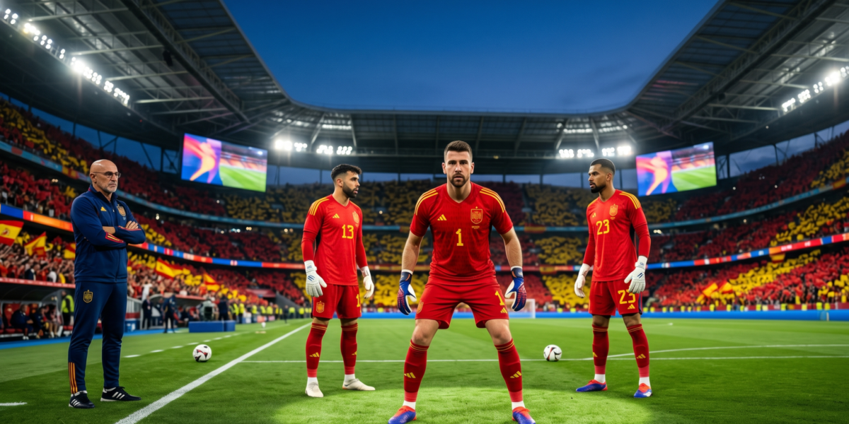De la Fuente Faces Goalkeeper Dilemma: Raya, Garcia or Unai Simón for Spain? 🇪🇸🧤