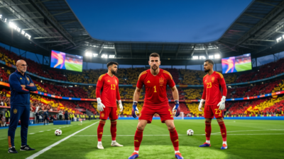 De la Fuente Faces Goalkeeper Dilemma: Raya, Garcia or Unai Simón for Spain? 🇪🇸🧤