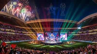 هل يغيّر كأس العالم 2026 مستقبل الترفيه الكروي إلى الأبد؟ 🎤⚽