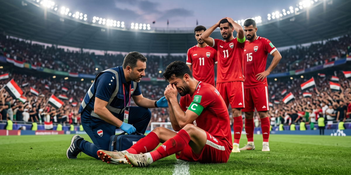 Shockwaves in Iraqi Football: Injury Curse Robs Atlas Lions Star Midfielder Ahmed Yahya of World Cup Dream 🇮🇶💔