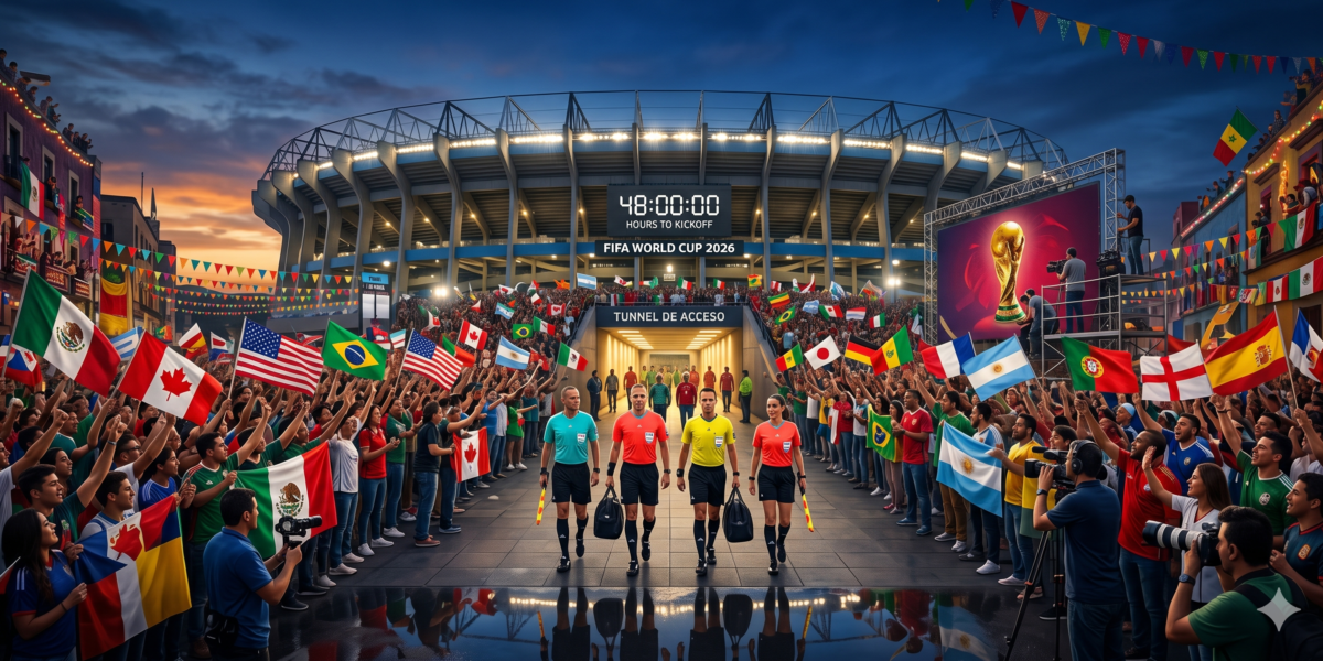 48 Hours Before Kickoff: FIFA Announces Opening Match Officials as Mexico Grants Workers Special Leave ⚽🌎🇲🇽