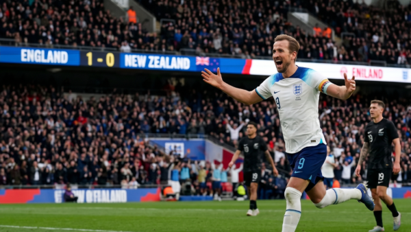 England Escapes New Zealand’s Trap: “The King” Harry Kane Rescues the Three Lions with a Crucial Goal 🇬🇧🇳🇿