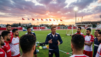 Hervé Renard’s First Training Session with Tunisia: Motivation, Discipline and a New Beginning