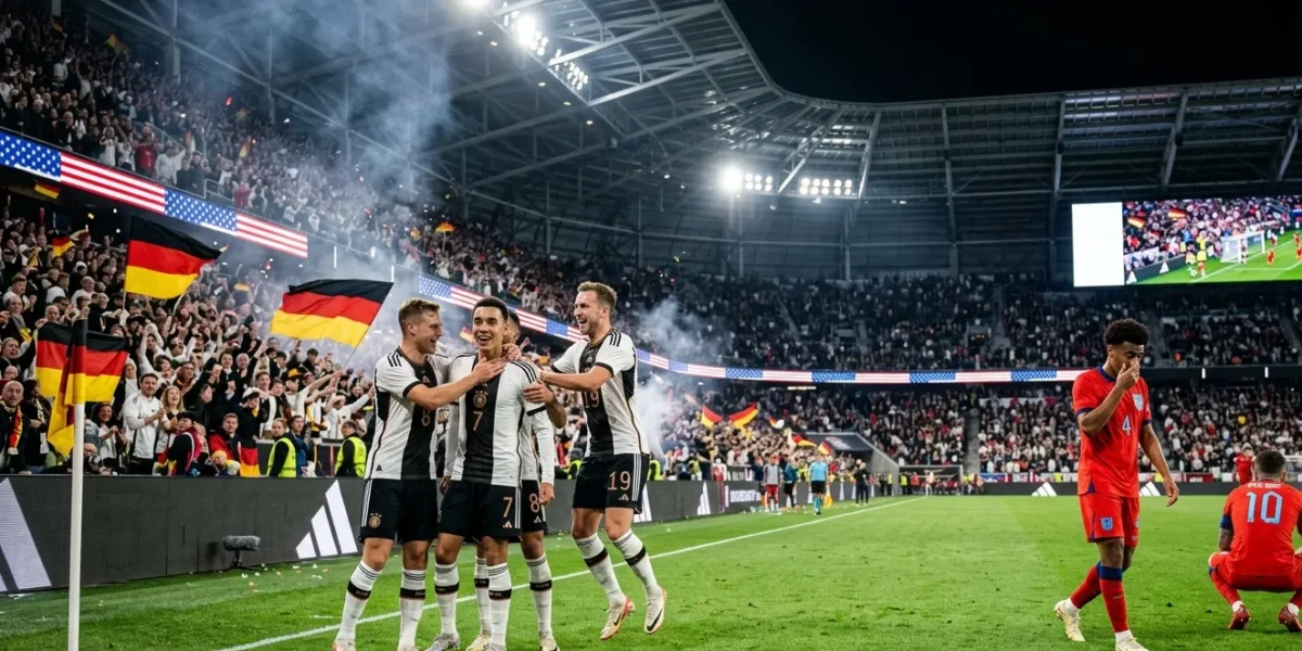 Germany Defeats Host Nation USA 2-1 in a Friendly Ahead of the 2026 World Cup 🇩🇪⚽🇺🇸
