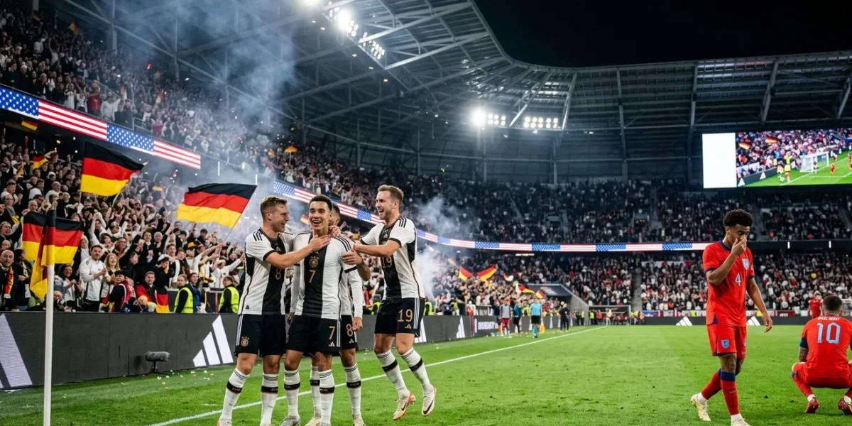ألمانيا تهزم الولايات المتحدة 2-1 في مباراة ودية استعدادًا لكأس العالم 2026 🇩🇪⚽🇺🇸