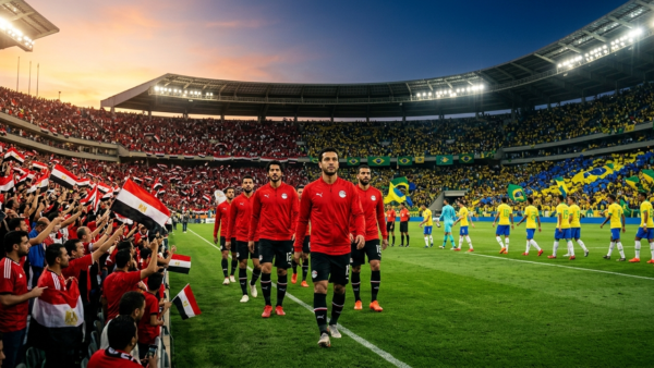 Brazil Face Egypt as Haitham Hassan Starts Ahead of Mohamed Salah 🇧🇷🇪🇬